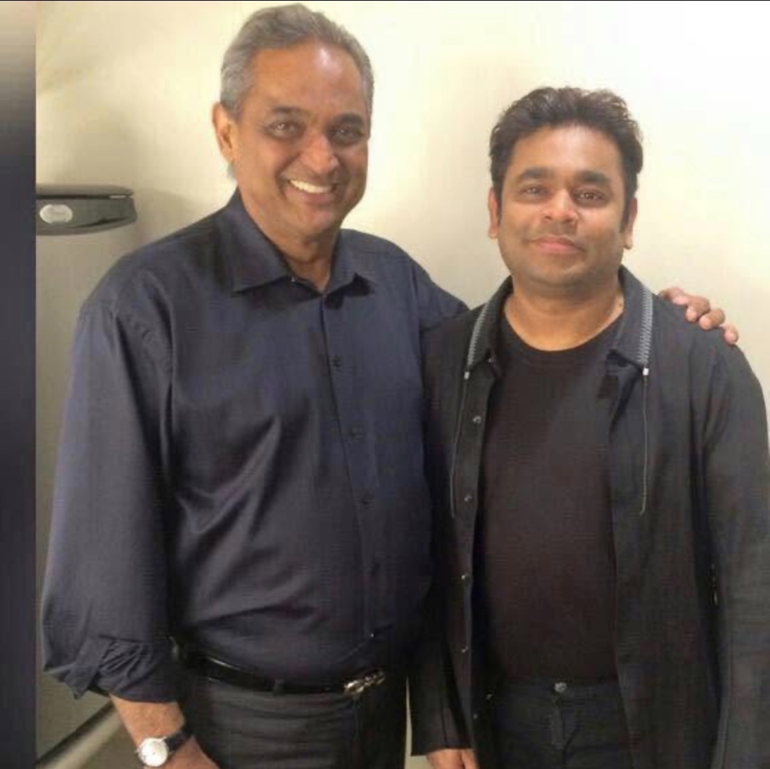Shashi Gopal with A. R. Rahman, Toronto, May 2015