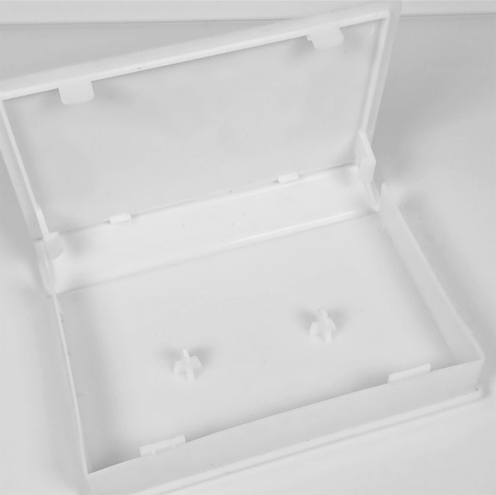 The empty case, showing the integral hinge